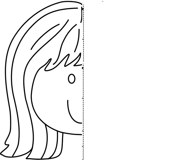 Face symmetry activity coloring pages crafts and worksheets for preschooltoddler and kindergarten