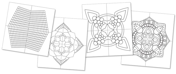 Colouring for symmetry