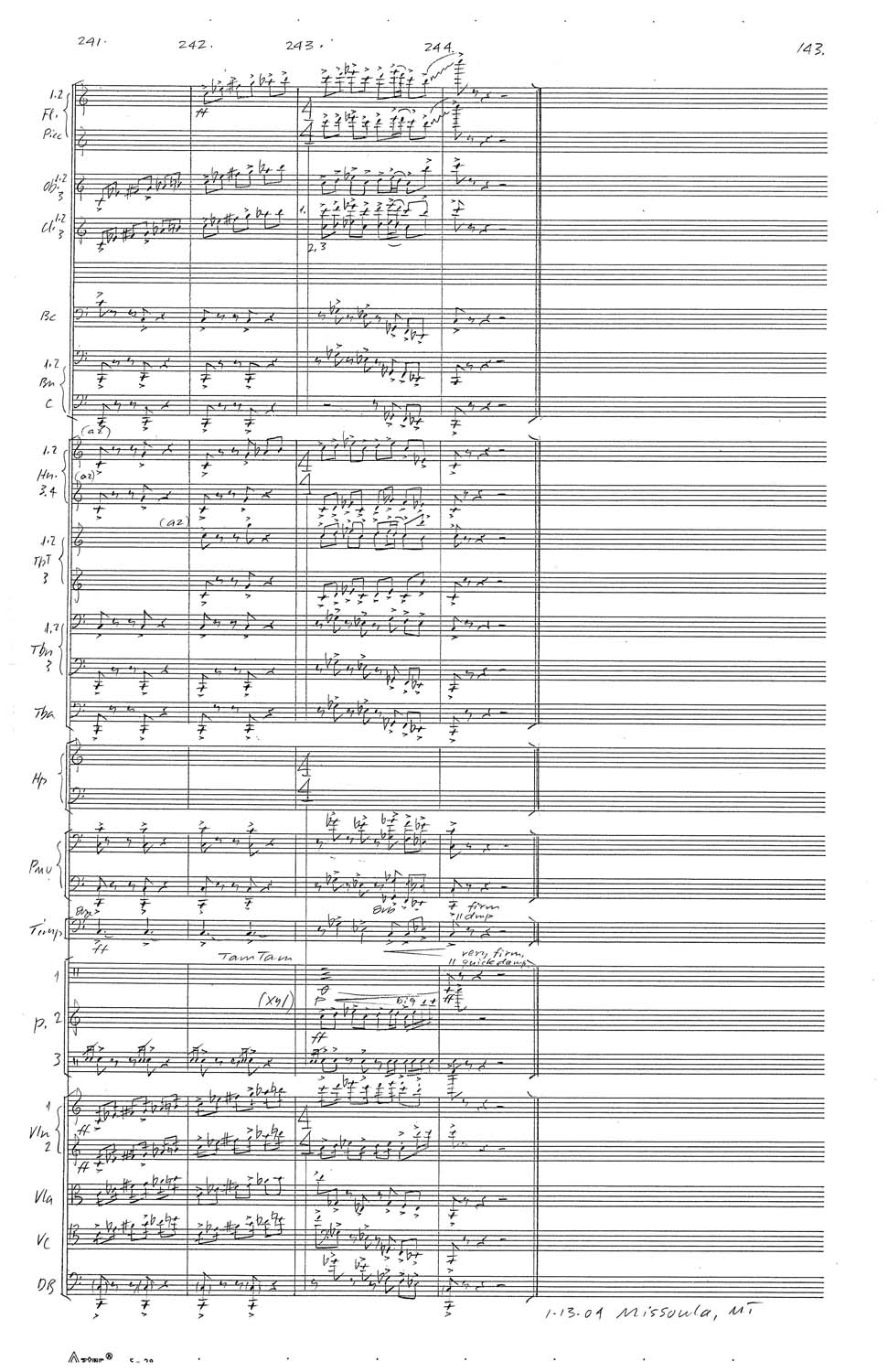 Symphony no living earth â david maslanka