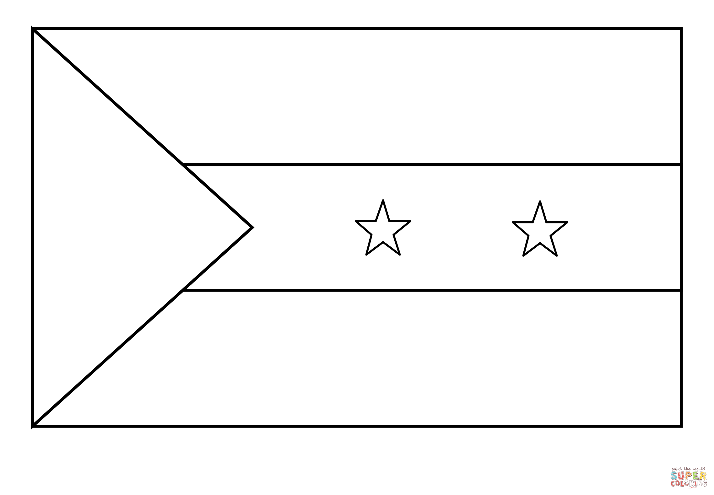 Flag of sao tome and principe emoji coloring page free printable coloring pages