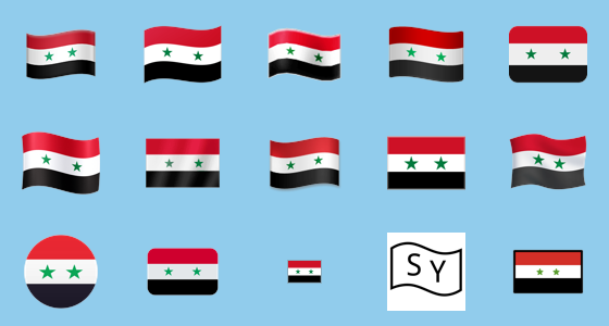 Ðð flag syria emoji