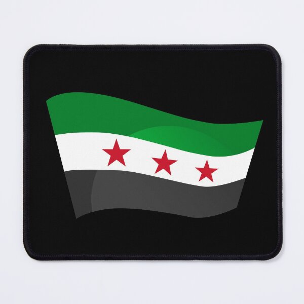 Syria independence flag magnet for sale by motar