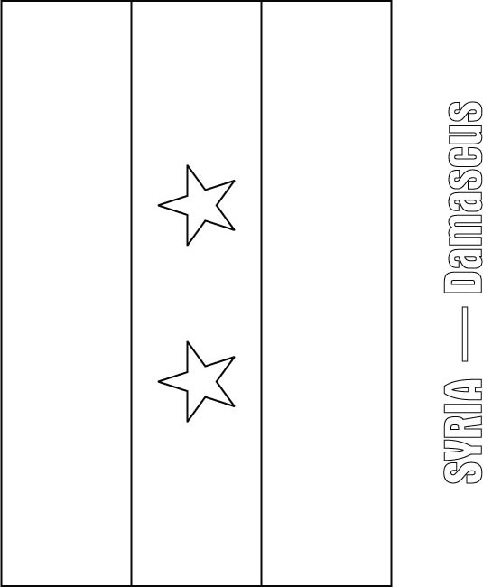 Syria flag coloring page download free syria flag coloring page for kids best coloring pages