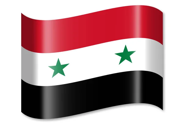 Flag of syria vector images