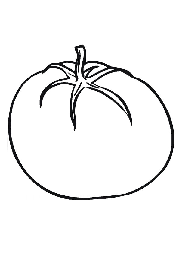 Tomato coloring pages