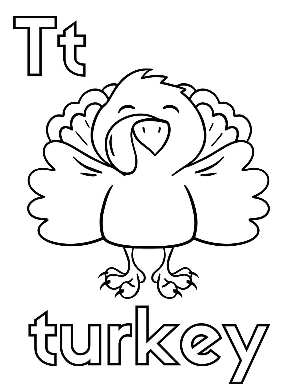 Free thanksgiving coloring pages for kids and adults