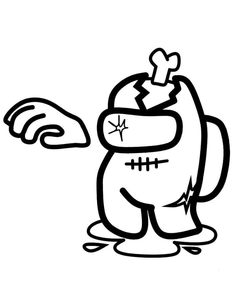 Among us coloring pages