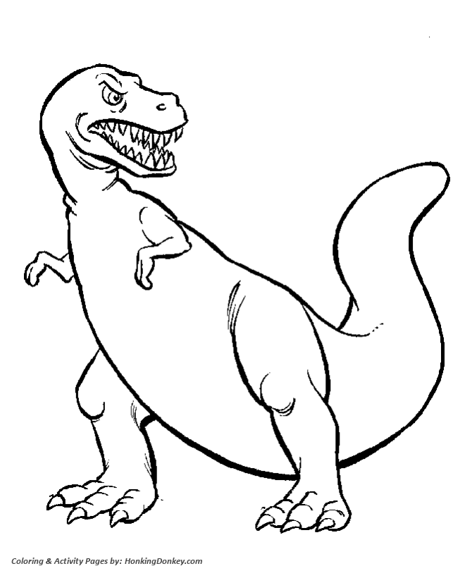 Tyrannosaurus coloring pages printable dinosaur coloring page and kids activity page sheets