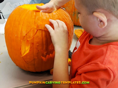 T rex dinosaur pumpkin carving template digital stencil download â