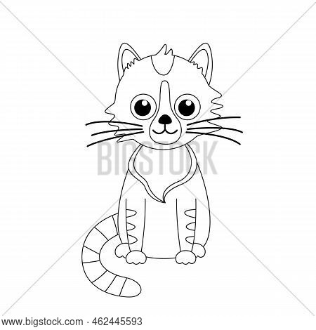 Sitting tabby kitty vector photo free trial bigstock