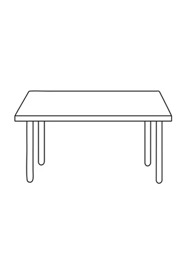 Coloring pages printable table coloring pages for kids