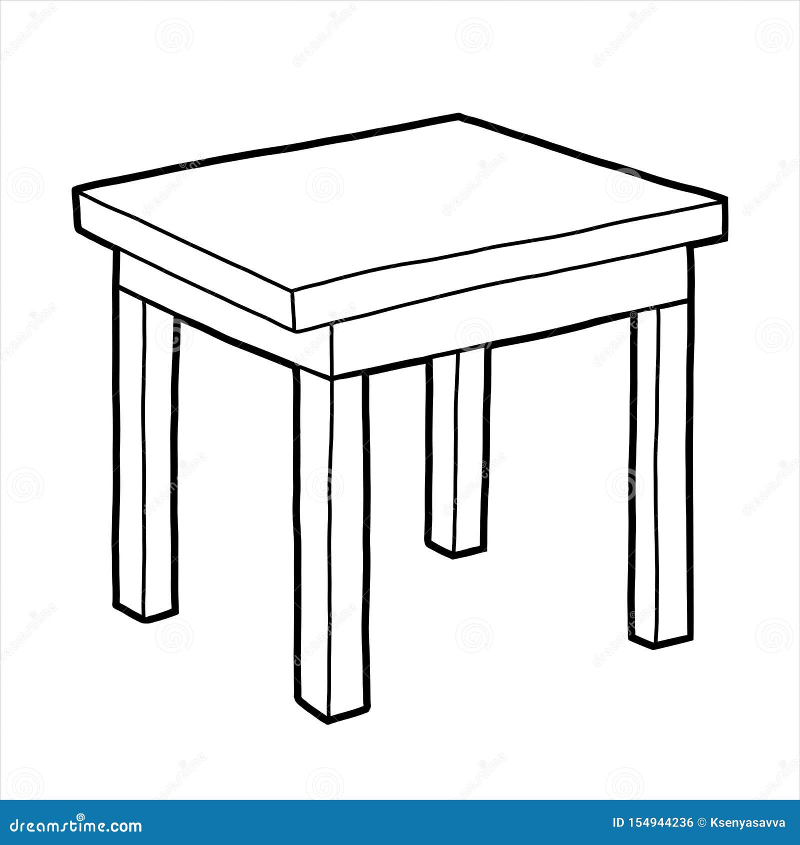 Table coloring book stock illustrations â table coloring book stock illustrations vectors clipart