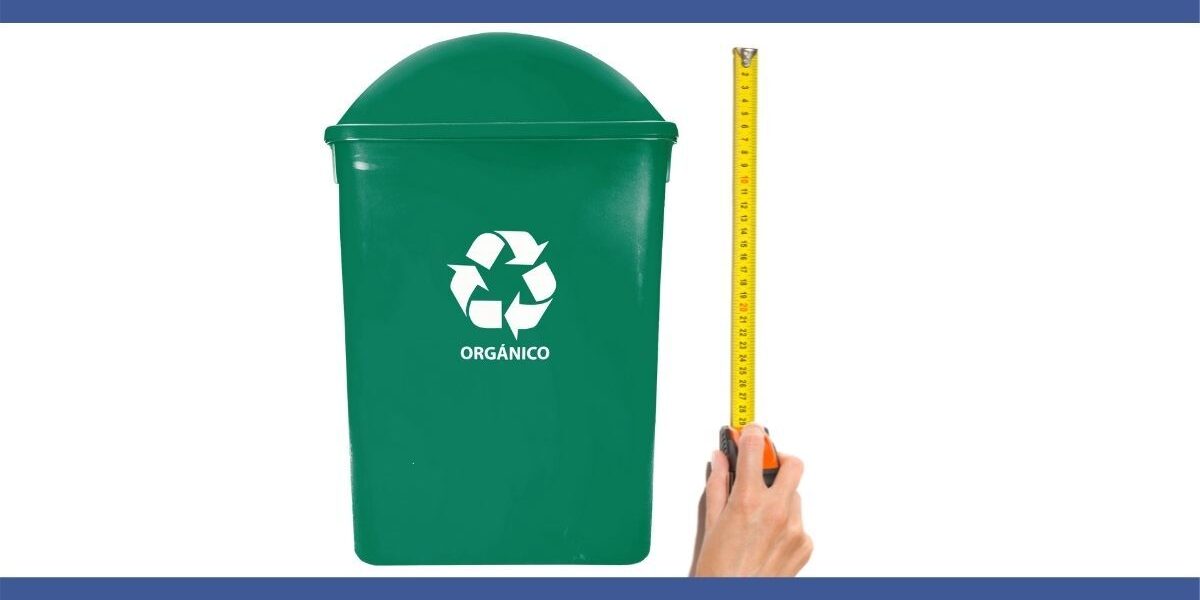 Las medidas de botes de basura para quã necesitamos calcularlas