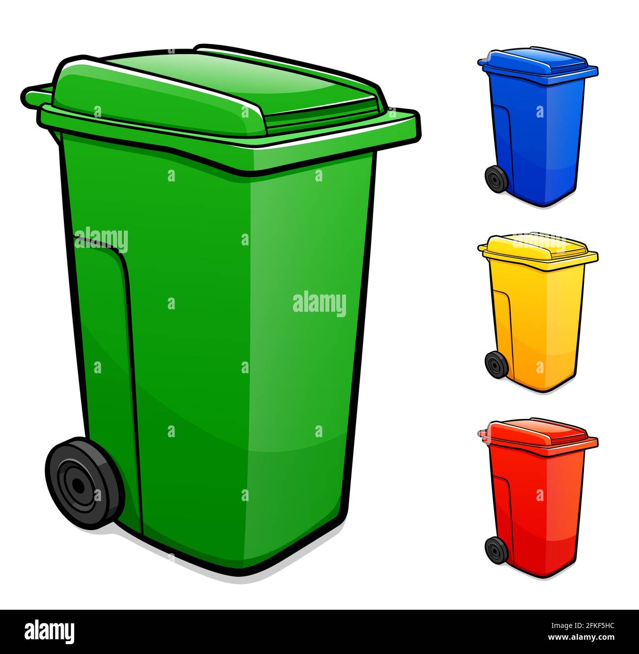 Tacho de reciclaje imãgen vectorial de stock