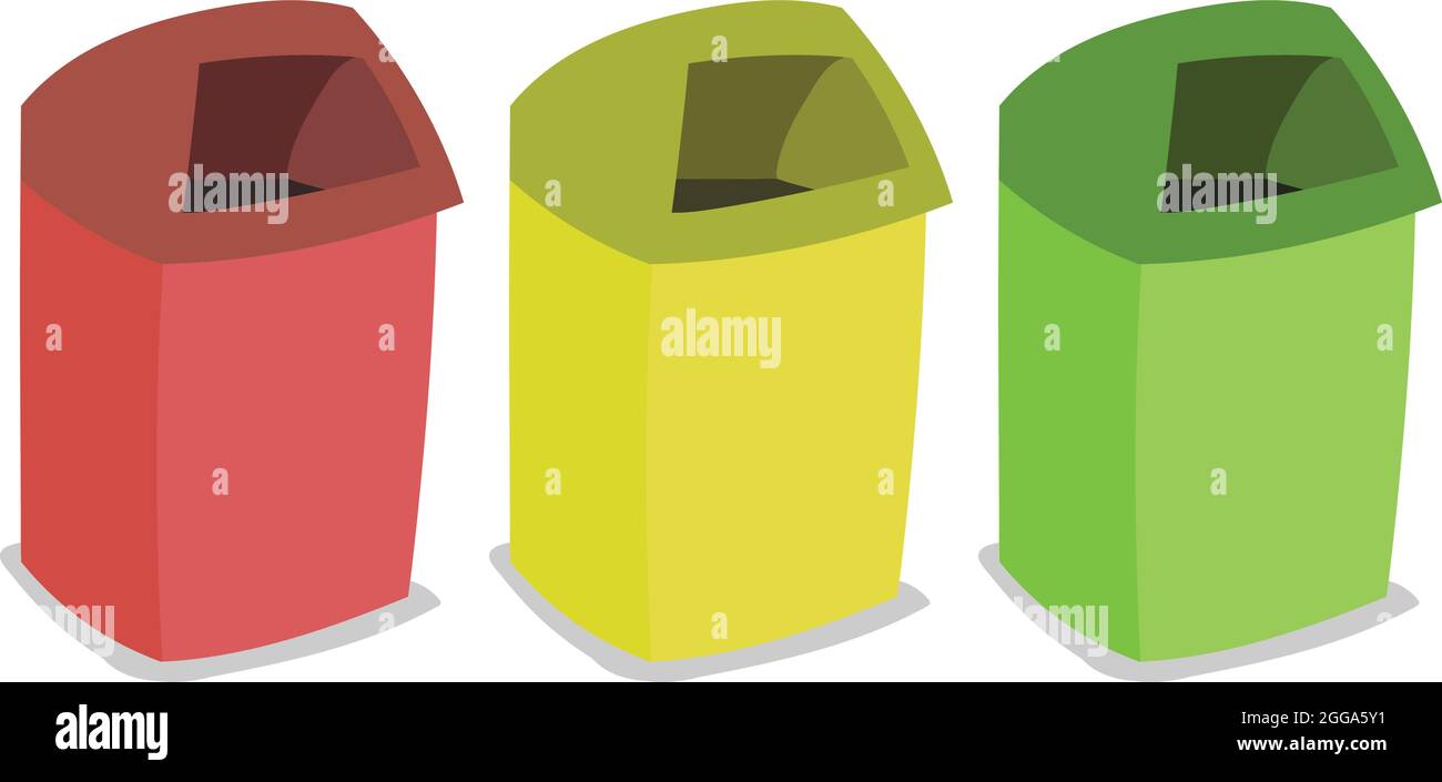 Vector tacho de basura verde fotografãas e imãgen de alta roluciãn