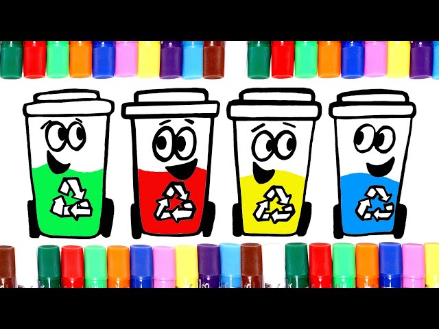 Dibujo de reciclaje para niãos ðâ coo dibujar