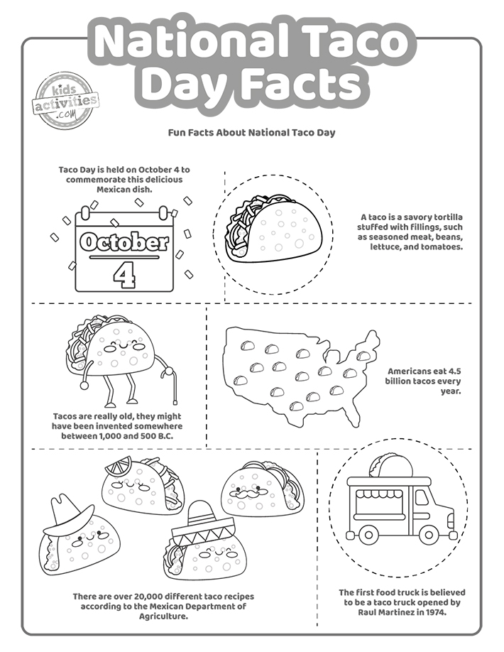 The plete guide to celebrating national taco day on october kids activities blog