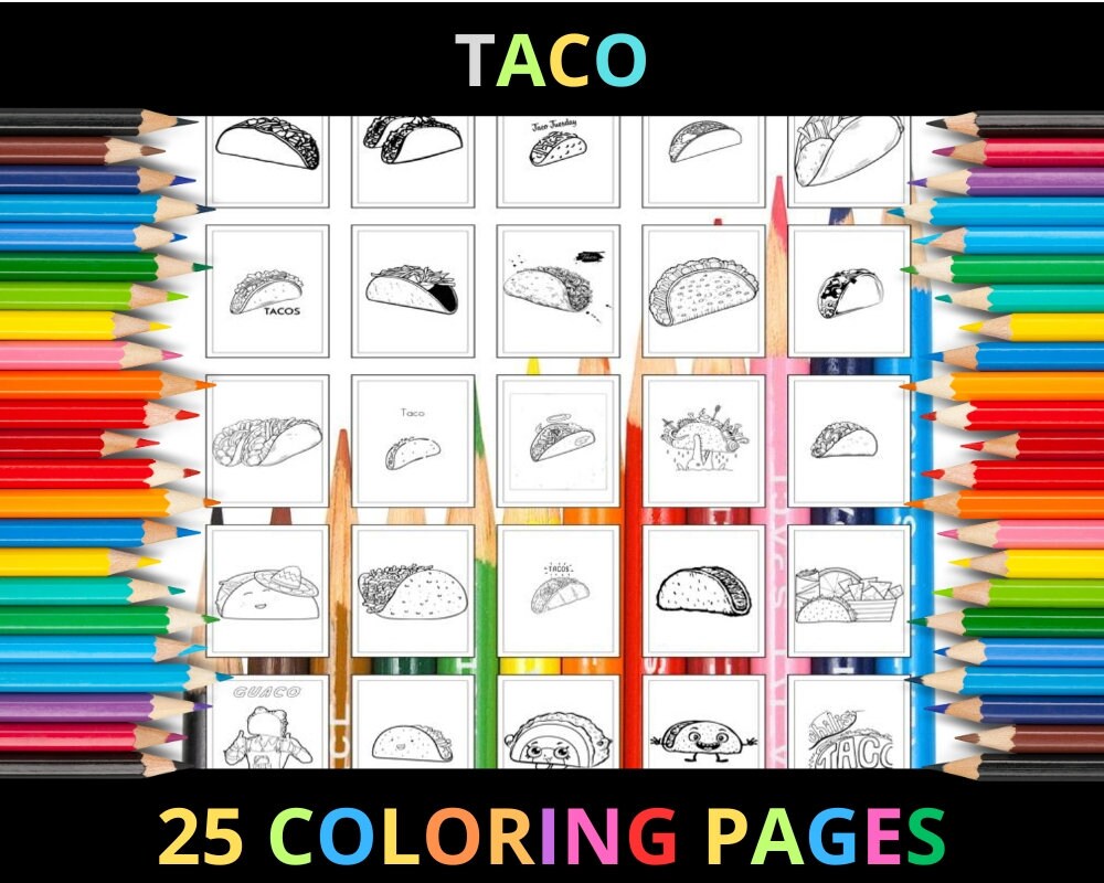 Taco coloring