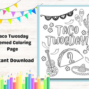 Taco coloring