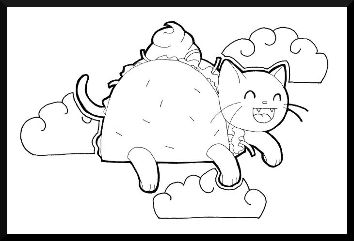 Printable coloring pages monster coloring pages cat coloring page coloring pages