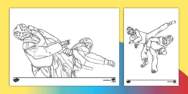 Taekwondo louring sheets teacher made