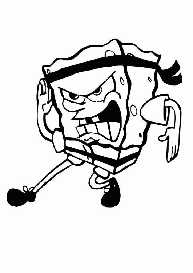 Martial arts coloring pages