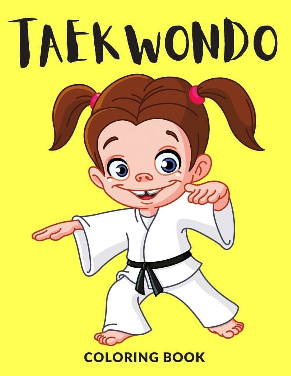 Taekwondo coloring book taekwondo coloring pages for kids perfect cute taekwondo coloring books for boys girls and kids of ages