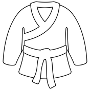 Martial arts coloring pages free coloring pages