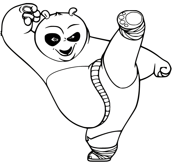 Martial arts coloring pages