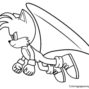 Tails coloring pages printable for free download