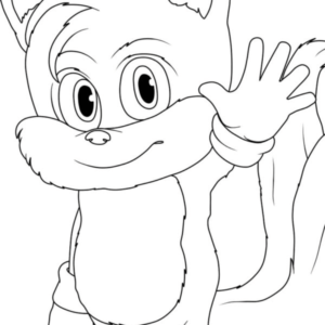 Tails coloring pages printable for free download
