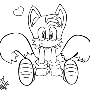 Tails coloring pages printable for free download