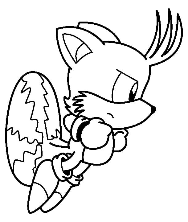 Tails coloring pages