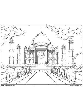 Taj mahal dot