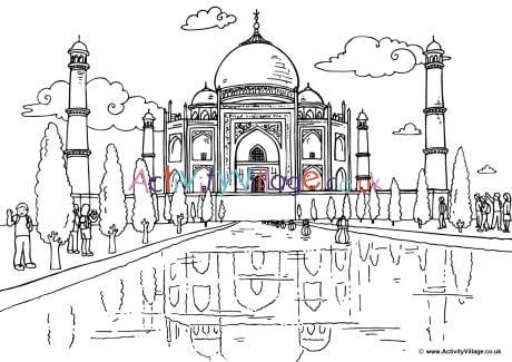 Taj mahal louring page