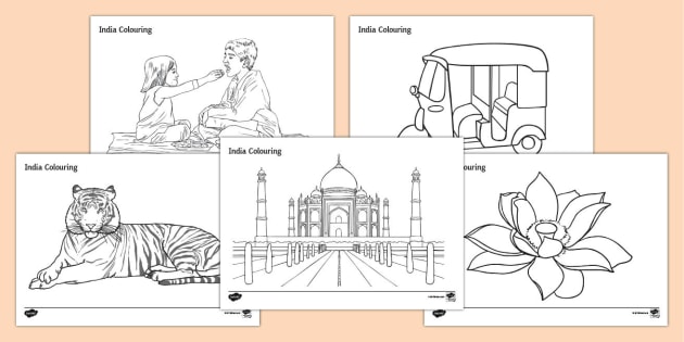 India louring pages teacher made