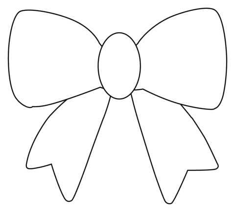 Ribbon emoji coloring page free printable coloring pages
