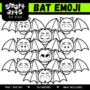 Bat emoji clip art