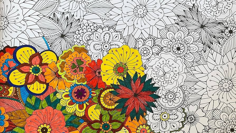 Sjprinter giant coloring poster for kids and adults