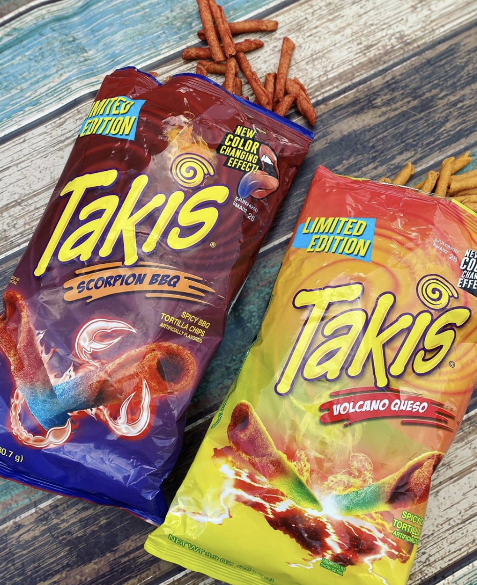 Takis has new limited edition flavors that change color