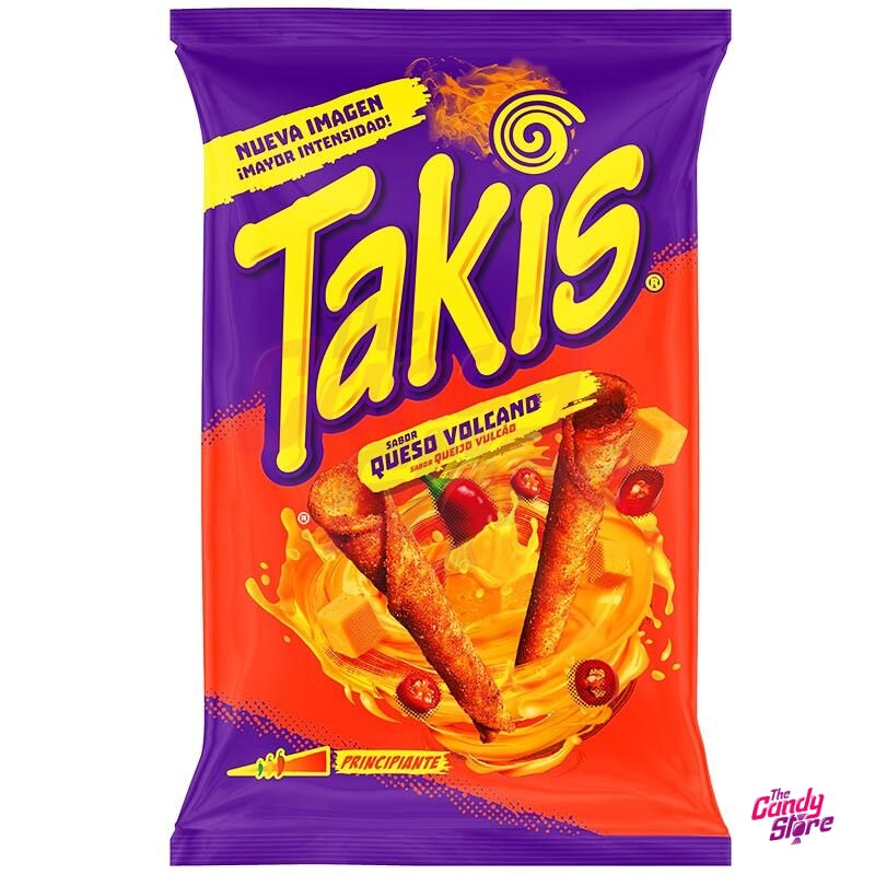 Takis queso cheese and chili corn chips g