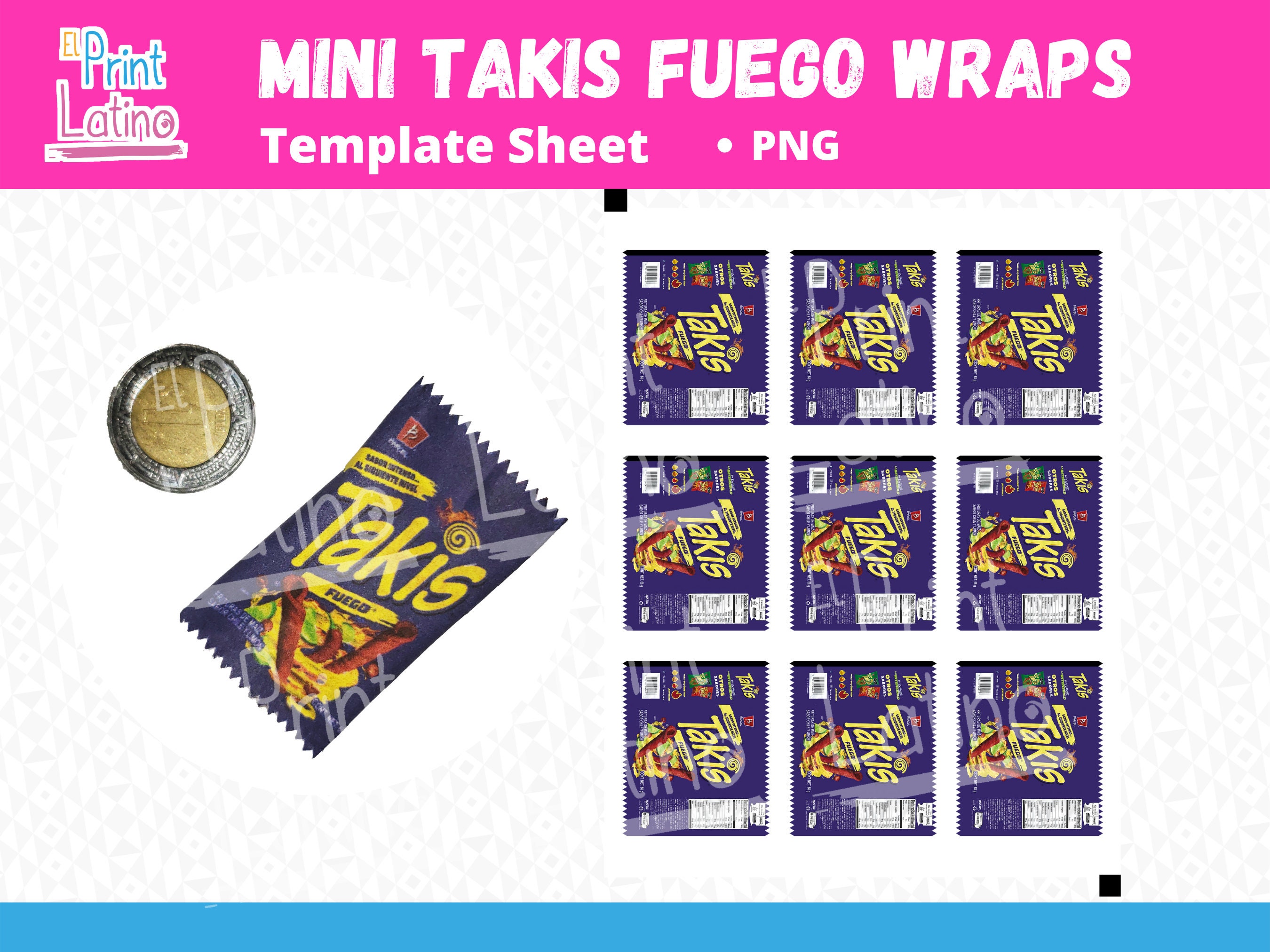 Takis mini template