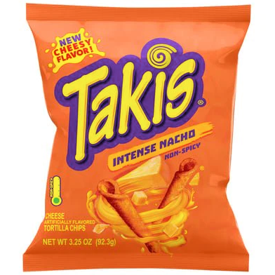 Takis intense nacho non