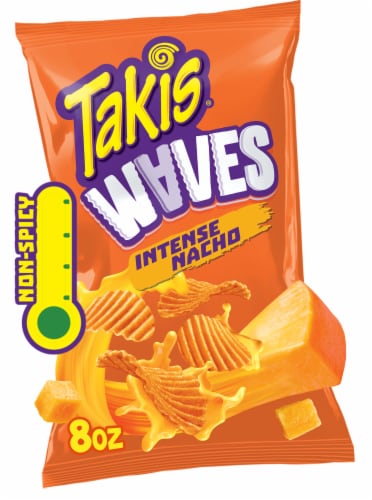 Takis intense nacho waves cheese wavy potato chips oz