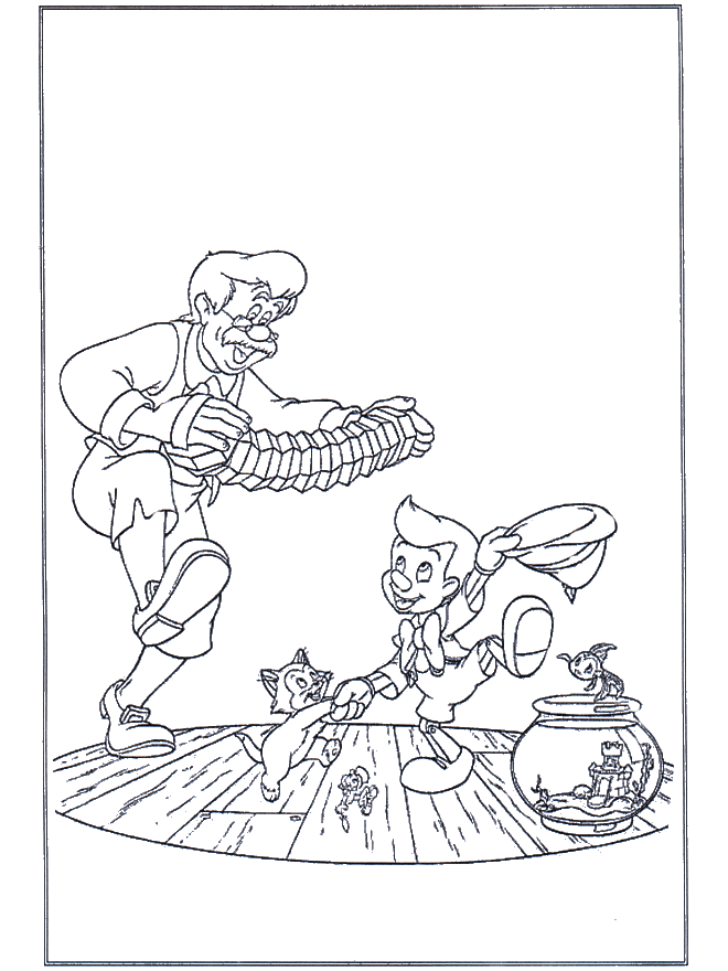 Free coloring pages fairy tale
