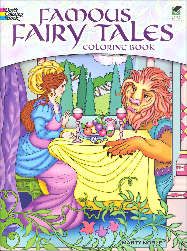 Famous fairy tales coloring book