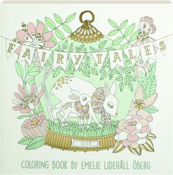 Fairy tales coloring book