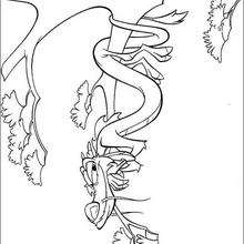 Mulan coloring pages
