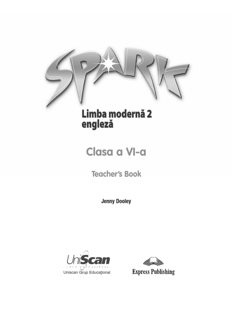Spark limba modernä clasa a vi a teacher s book pdf learning styles vocabulary