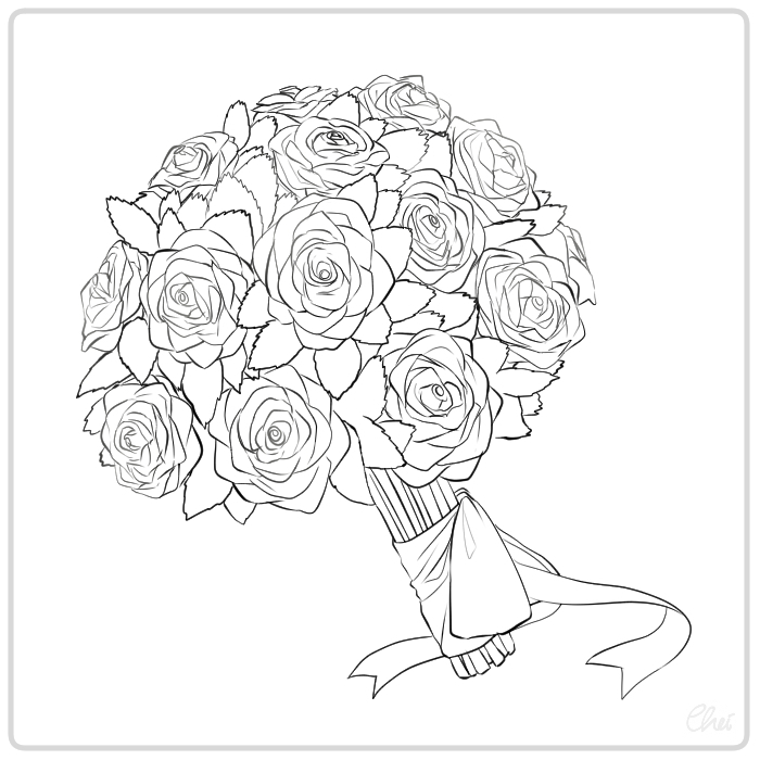 Cãmo dibujar flores plantas por cheishiru
